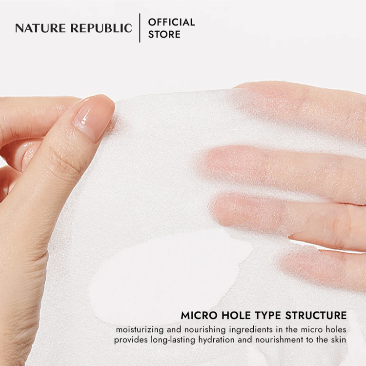 Nature Republic Real Nature Mask Sheet/ Rose 23ml
