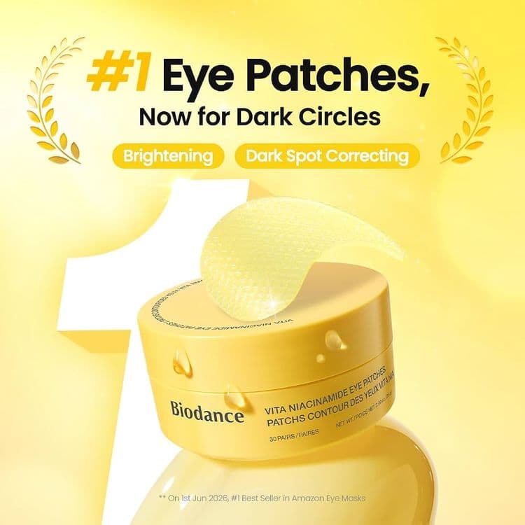 Biodance Vita Niacinamide Eye Patches 30ea