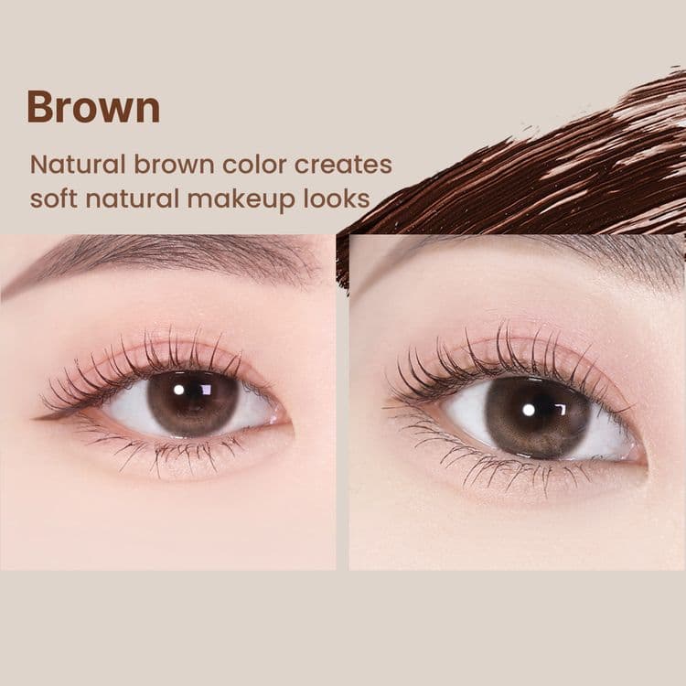 Heimish Dailism Smudge Stop Mascara Curling Brown