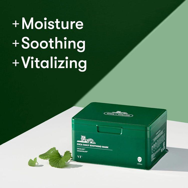 Vt Cosmetics (30ea) Vt Cica Daily Soothing Mask