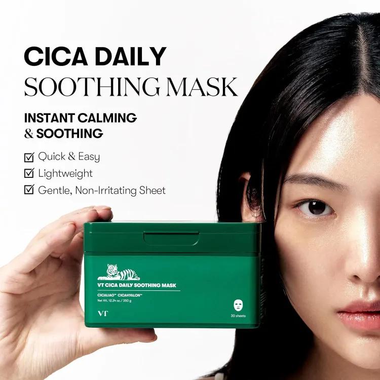 Vt Cosmetics (30ea) Vt Cica Daily Soothing Mask
