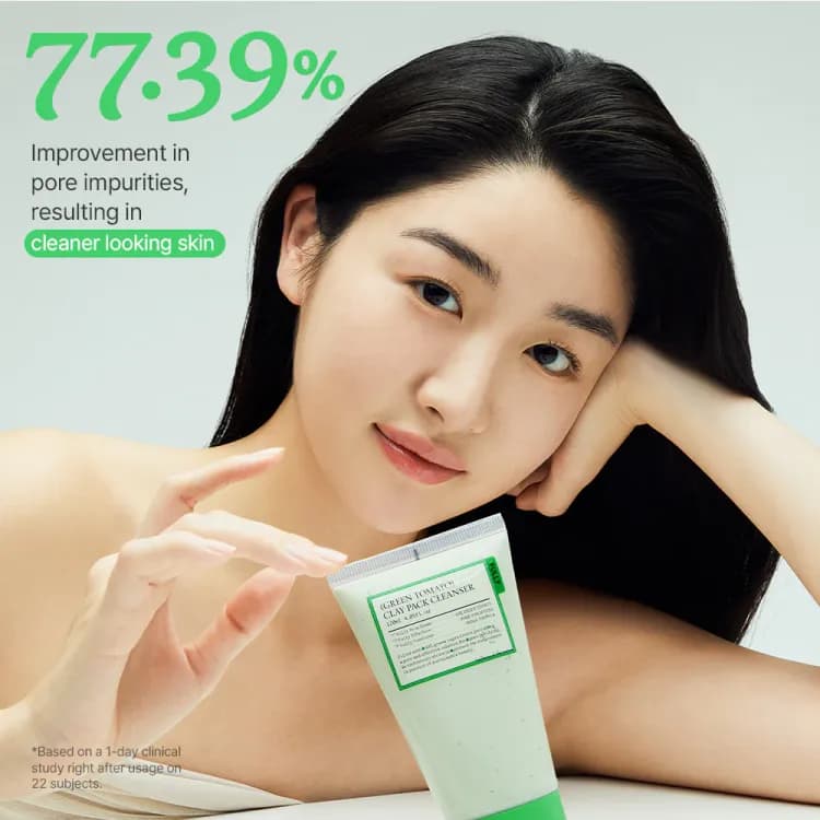 Fully Green Tomato Clay Mask Cleanser 120ml