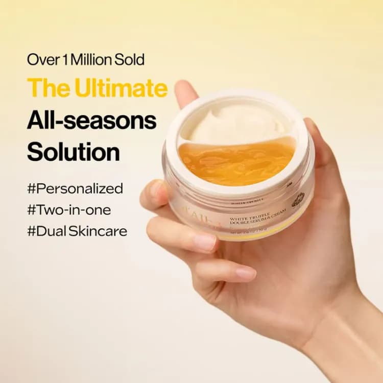 D'alba Truffle Double Serum & Cream 70g