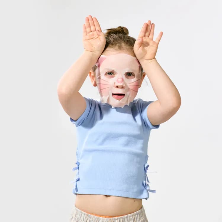 Iunik Beta Glucan Family Moisture Mask For Kids 1ea