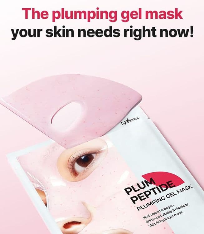 Isntree Plum Peptide Plumping Gel Mask