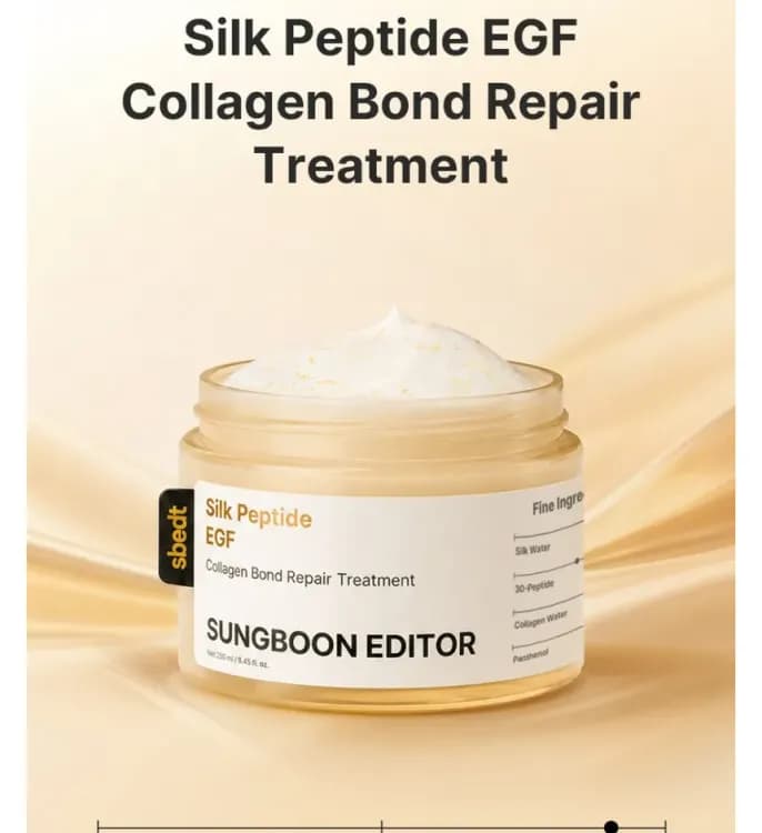 Sungboon Editor Silk Peptide Egf Collagen Bond Repair Treatment 250ml