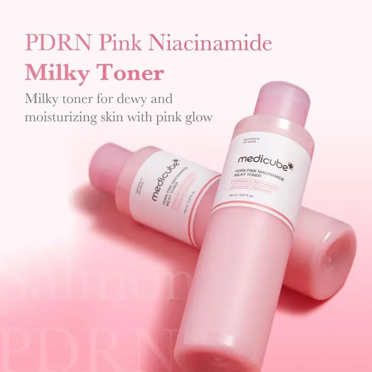 Medicube Pdrn Pink Niacinamaide Milky Toner 150ml