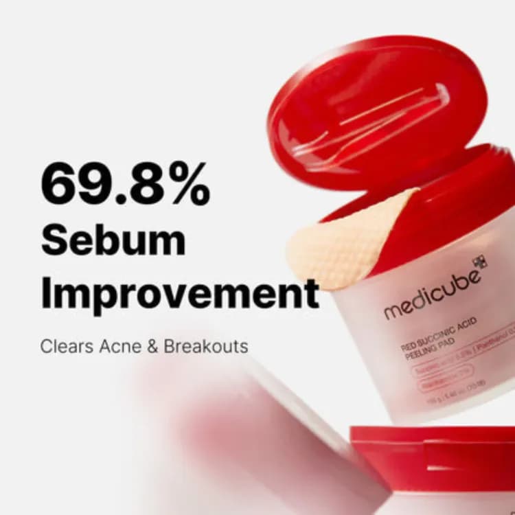 Medicube Red Acid Peeling Pad 70pcs