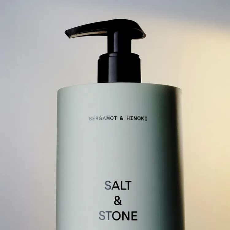 Salt & Stone Body Lotion 450ml (Bergamot & Hinoki)