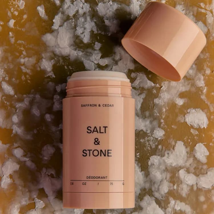 Salt & Stone Deodorant Extra Strength (saffron & Cedar)