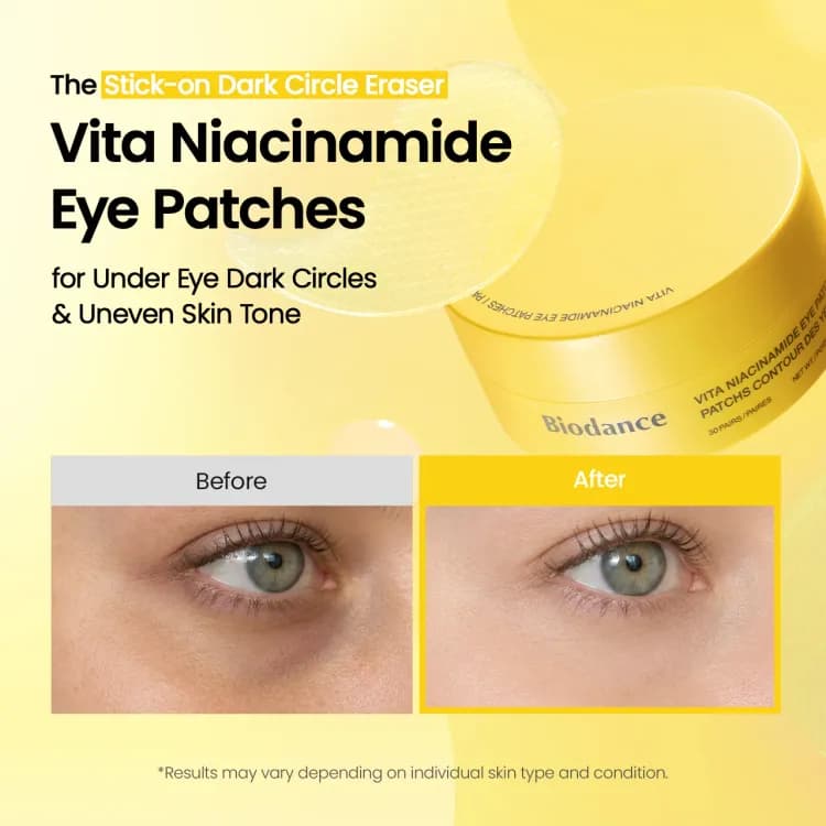 Biodance Vita Niacinamide Eye Patches 30ea
