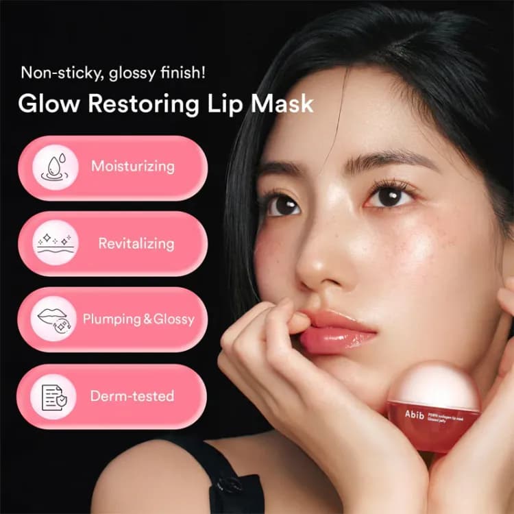 Abib Pdrn Collagen Lip Mask Glazed Jelly 11g