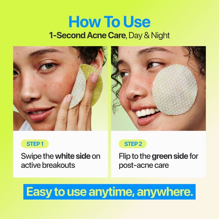 Numbuzin Zero Blemish Azela Cica Balancing Dual Pads