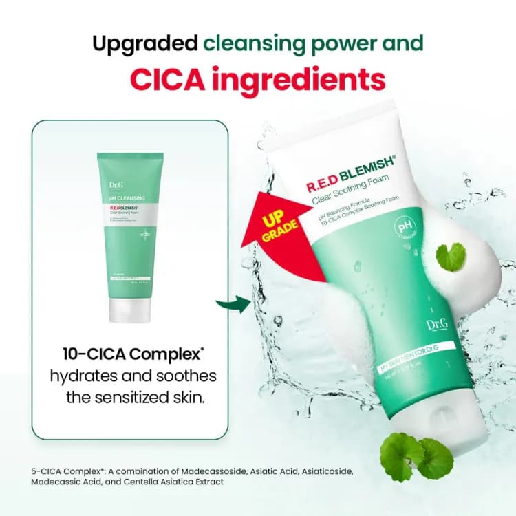 Dr. G Ph Cleansing R.e.d. Blemish Clear Soothing Foam 150ml