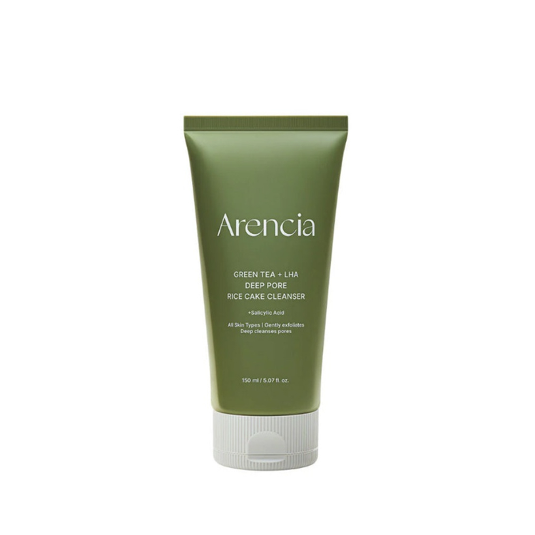 Arencia Green Tea + Lha Deep Rice Cake Cleanser 150ml