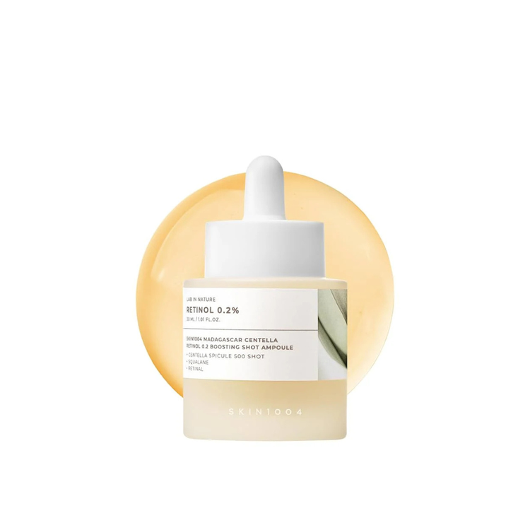 Skin1004 Madagascar Centella Retinol 0.2 Boosting Shot Ampoule 30ml