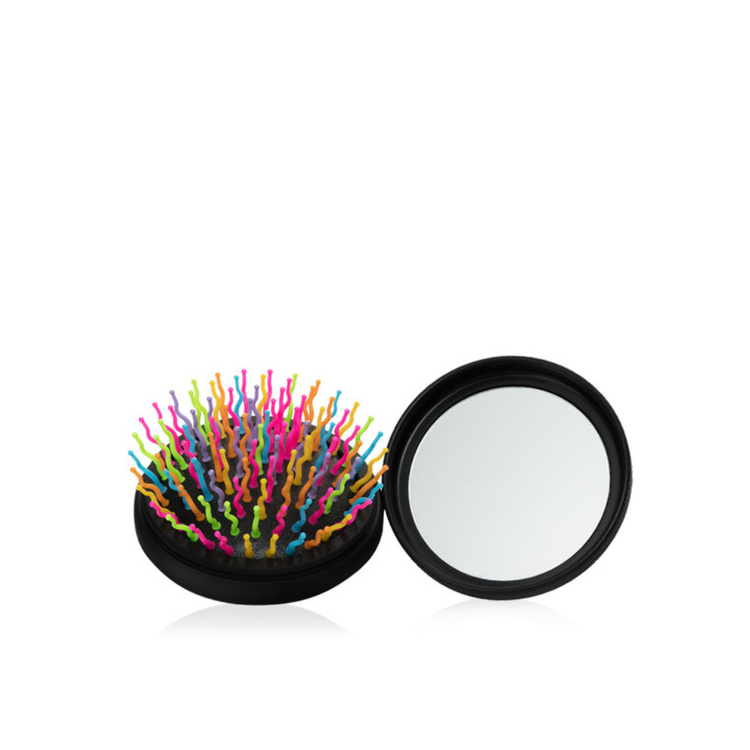 Eyecandy Rainbow Volume S Brush Compact (black)