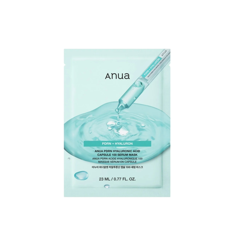 Anua Pdrn Hyaluronic Capsule 100 Serum Mask 23ml
