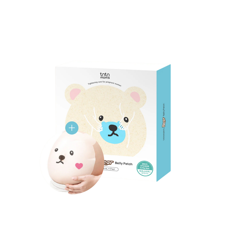 Tntnmom's bear belly sheet maska za stomak, 7 komada 55ml