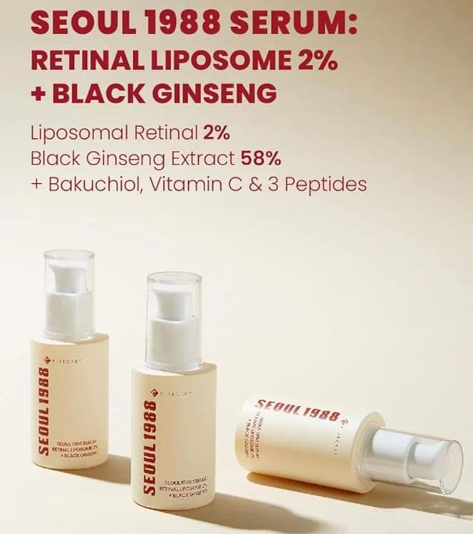 K-secret Retinal Black Ginseng Serum Double Set
