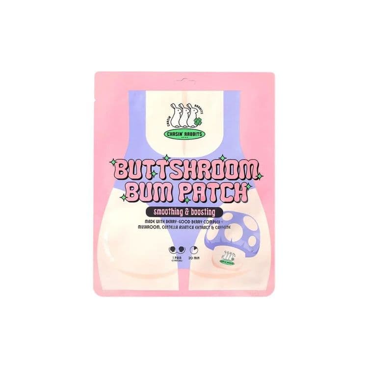 Chasin' Rabbits Butt Shroom But Patch (hip Patch 2pcs)