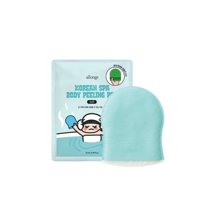 Allongs Korean Spa Body Peeling Pad Soft 1kom