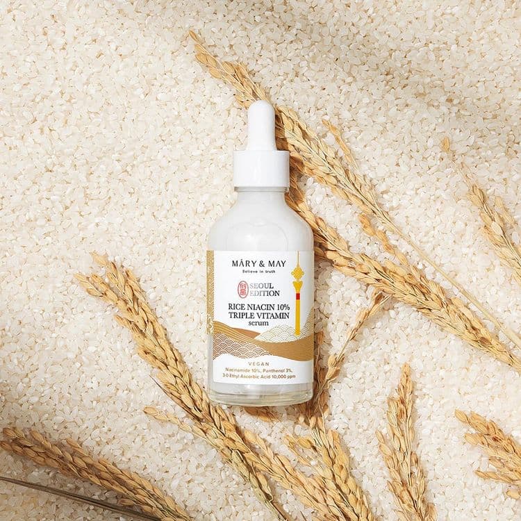 Mary&may Rice Niacin 10% Triple Vitamin Serum 80ml