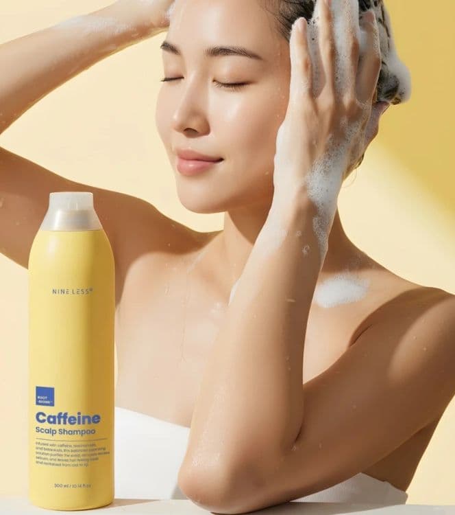 Nine Less Root-biome™ Caffeine Scalp Shampoo