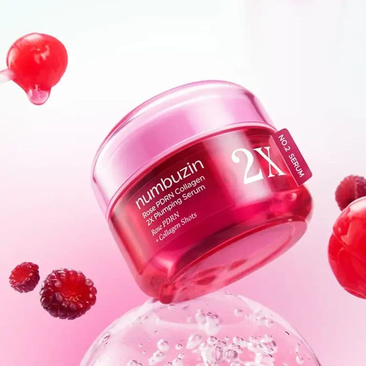 Numbuzin No.2 Rose Pdrn Collagen 2x Plumping Serum 30ml