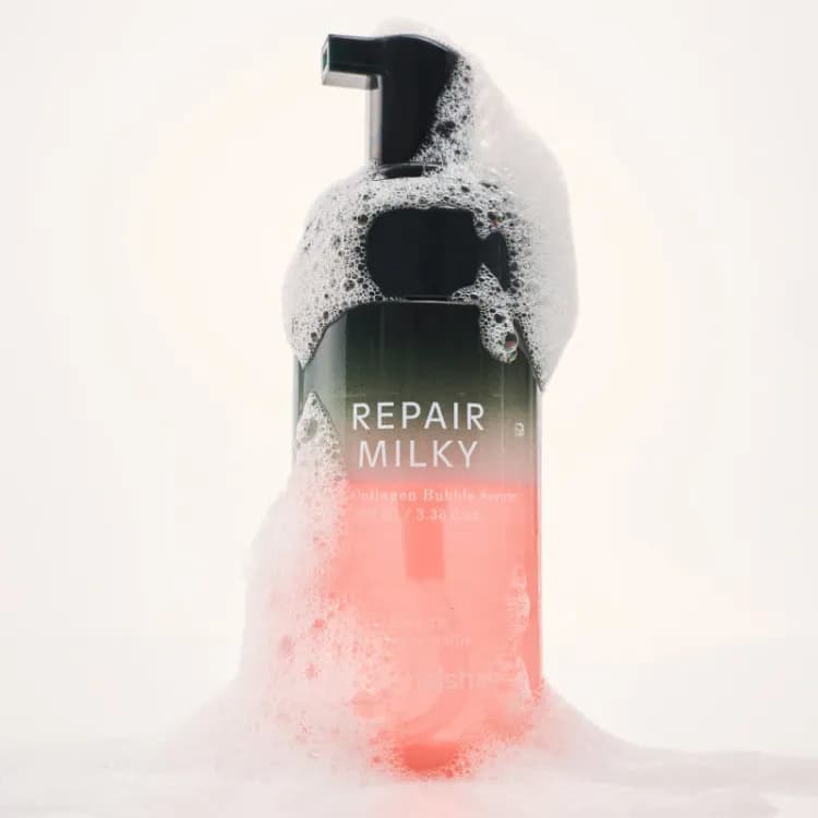 Shaishaishai Repair Milky Urea Glow Bubble Serum 110ml