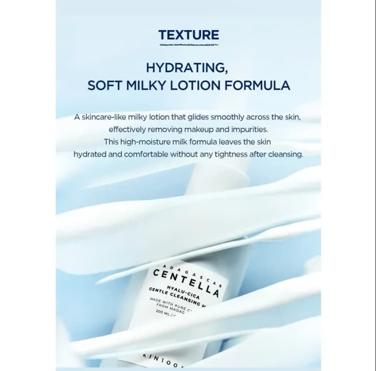 Skin1004 Madagascar Centella Hyalu-cica Gentle Cleansing Milk 200ml