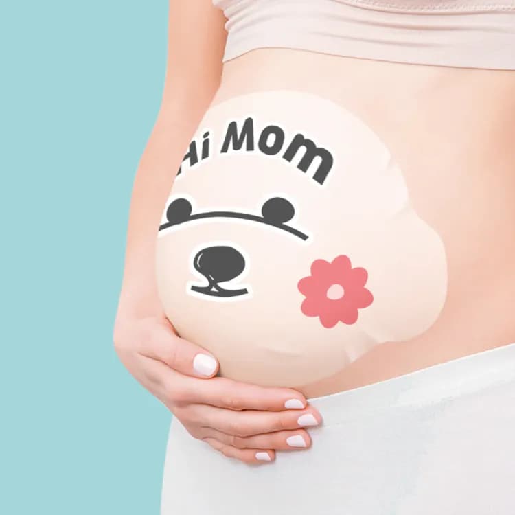 Tntnmom's bear belly sheet maska za stomak, 7 komada 30ml